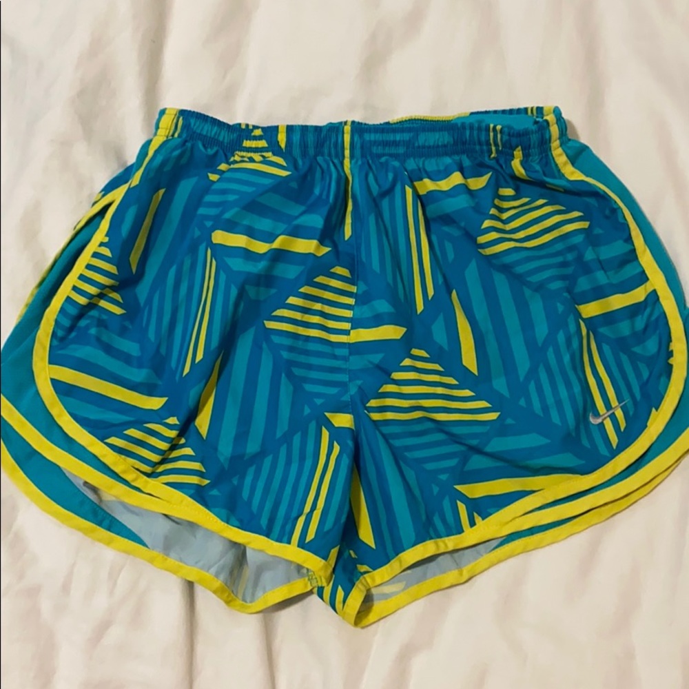 Nike Patterned Track Running Shorts